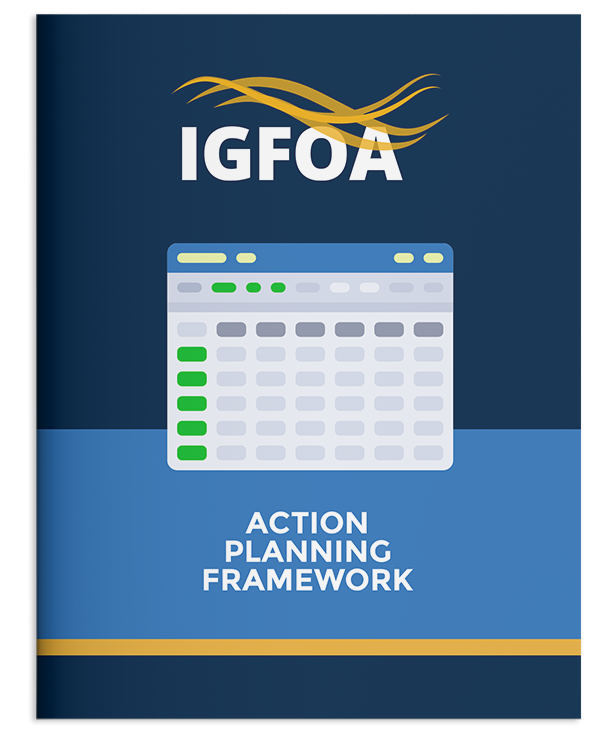 thumbnail detail of IGFOA Action Planning Framework print