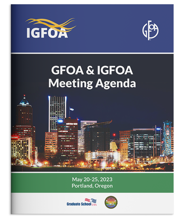Related Document thumbnail of IGFOA & GFOA 2023 Summer Meeting Agenda