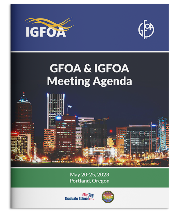 IGFOA & GFOA 2023 Summer Meeting Agenda