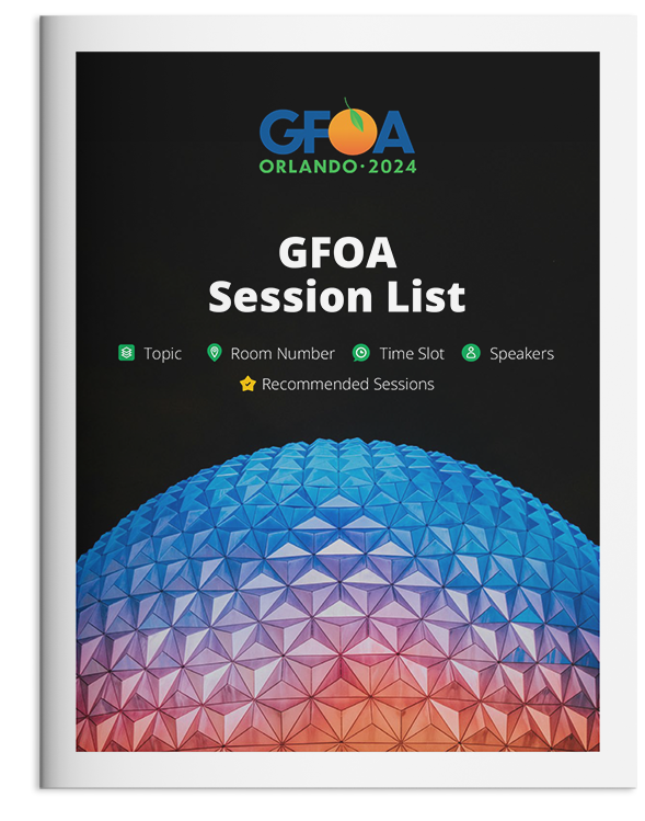Related Document thumbnail of GFOA 2024 Session Descriptions